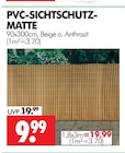 PVC-Sichtschutz-Matte 90x300 cm im Angebot bei Wreesmann in Aurich PVC-Sichtschutz-Matte 90x300 cm Angebote bei Wreesmann Aurich für 9,99 €