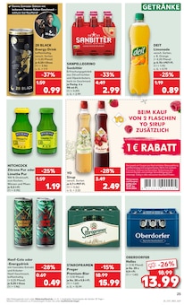 Volvic im Kaufland Prospekt "Aktuelle Angebote" mit 44 Seiten (Lübeck)