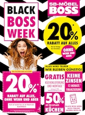 Aktueller SB Möbel Boss Möbel & Einrichtung Prospekt in Peißen und Umgebung, "BLACK BOSS WEEK" mit 2 Seiten, 25.11.2024 - 01.12.2024