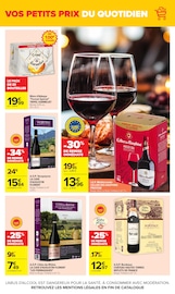 Promos Vin dans le catalogue "VOS PETITS PRIX DU QUOTIDIEN" de Carrefour Vin en promo dans le catalogue Carrefour à la page 22