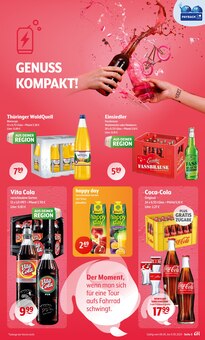Coca Cola im Getränke Hoffmann Prospekt "Aktuelle Angebote" mit 8 Seiten (Freiberg)