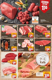 Rindfleisch im REWE Prospekt "Dein Markt" mit 42 Seiten (Hamburg)