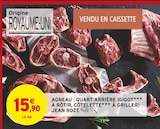 Agneau : Quart arrière (Gigot à rôtir, Côtelette à griller) - Jean Rozé - Intermarché Super à Nancy Agneau : Quart arrière (Gigot à rôtir, Côtelette à griller) - Jean Rozé en promo chez Intermarché Super Nancy à 15,90 €