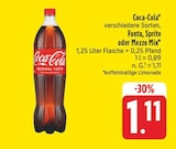 Coca-Cola Angebote von Coca-Cola bei EDEKA Nürnberg für 1,11 €