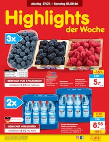 Wasser im Netto Marken-Discount Prospekt "Aktuelle Angebote" mit 76 Seiten (Cottbus)