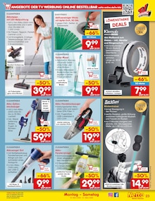Staubsauger im Netto Marken-Discount Prospekt "Aktuelle Angebote" mit 64 Seiten (Bonn)