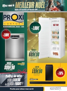 Prospectus Proxi Confort à Betton, "Offrez-vous le MEILLEUR NOËL", 4 pages de promos valables du 25/11/2024 au 24/12/2024