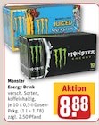 Energy Drink im Angebot bei REWE in Hilden Energy Drink Angebote von Monster bei REWE Hilden für 8,88 €