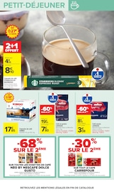 Promos Nespresso dans le catalogue "Carrefour" de Carrefour Nespresso en promo dans le catalogue Carrefour à la page 12