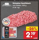 Schweine Hackfleisch Angebote von Gut Ponholz bei Netto Marken-Discount Bautzen für 2,19 €