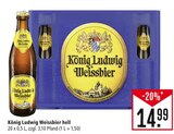 König Ludwig Weissbier hell Angebote von König Ludwig bei Marktkauf Göppingen für 14,99 €