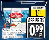 Mozzarella im Angebot bei EDEKA in Regensburg Mozzarella Angebote von Galbani bei EDEKA Regensburg für 0,99 €
