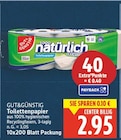 Toilettenpapier von Gut & Günstig im aktuellen E center Prospekt