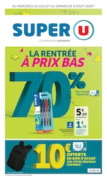 Catalogue Super U "Super U", 20 pages, 15/07/2026 - 09/08/2026 Prospectus Super U "Super U", 20 pages, 15/07/2026 - 09/08/2026