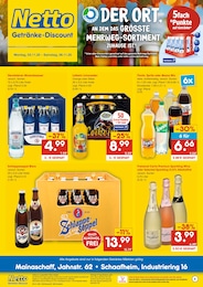 Netto Marken-Discount Prospekt für Aschaffenburg mit 6 Seiten Netto Marken-Discount Prospekt für Aschaffenburg: "DER ORT, AN DEM DU IMMER AUSGEZEICHNETE PREISE FINDEST.", 6 Seiten, 03.11.2025 - 08.11.2025