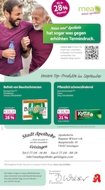 mea - meine apotheke Apotheken Prospekt der aktuellen Woche mit 4 Seiten, gültig von 01.09.2025 bis 30.09.2025, in Immendingen und Umgebung Aktueller mea - meine apotheke Apotheken Prospekt in Immendingen und Umgebung, "Unsere September-Angebote" mit 4 Seiten, 01.09.2025 - 30.09.2025