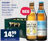 Aktuelle Jacobs Angebote bei Getränkewelt in Wuppertal Aktuelles Bierchen, Helles Bierchen, Jacob o. Natur Radler Angebot bei Getränkewelt in Wuppertal ab 14,99 €
