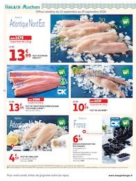Prix et réduction Moules dans le prospectus Auchan Supermarché en cours Offre Moules dans le catalogue Auchan Supermarché du moment à la page 14