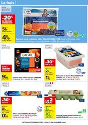 Saumon Fumé Angebote im Prospekt "PRODUITS LAITIERS & VÉGÉTAUX !" von Carrefour auf Seite 23