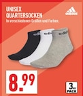UNISEX QUARTERSOCKEN im Angebot bei Marktkauf in Essen UNISEX QUARTERSOCKEN Angebote von adidas bei Marktkauf Essen für 8,99 €