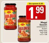 Saucen Angebote von Maggi bei WEZ Löhne für 1,99 €