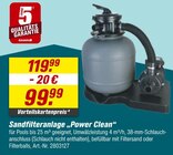 Sandfilteranlage Power Clean Angebote bei toom Baumarkt Witten für 99,99 €
