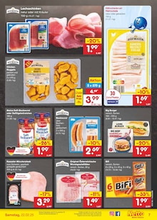 Wurst im Netto Marken-Discount Prospekt "Aktuelle Angebote" mit 65 Seiten (Hamburg)