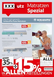 XXXLutz Möbelhäuser Prospekt Matratzen-Spezial mit  Seiten in Niederbachheim und Umgebung
