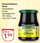 Oliven Angebote von Feinkost Dittmann bei GLOBUS Ludwigshafen für 1,99 €