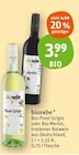 Bio-Pinot Grigio oder Bio-Merlot von biorebe im aktuellen tegut Prospekt