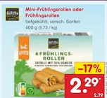 Mini-Frühlingsrollen oder Frühlingsrollen im aktuellen Netto Marken-Discount Prospekt