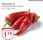 Aktuelles Spitzpaprika rot Angebot bei GLOBUS in Koblenz ab 1,79 €