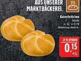 Kaiserbrötchen im Angebot bei Marktkauf in Bautzen Kaiserbrötchen Angebote bei Marktkauf Bautzen für 0,15 €