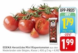 Herzstücke Mini Rispentomaten Angebote von EDEKA bei EDEKA Karlsruhe für 1,79 €