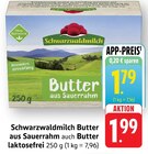 Butter aus Sauerrahm Angebote von Schwarzwaldmilch bei EDEKA Völklingen für 1,79 €