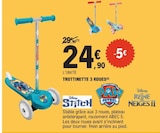 Trottinette 3 roues - E.Leclerc à Troyes Trottinette 3 roues en promo chez E.Leclerc Troyes à 24,90 €