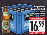Lagerbier Hell im EDEKA Prospekt Lagerbier Hell von Augustiner im aktuellen EDEKA Prospekt für 16,99 €