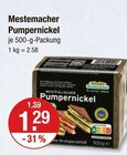 Pumpernickel Angebote von Mestemacher bei V-Markt Augsburg für 1,29 €