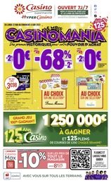 Prix et réduction Tablette dans le prospectus Casino Supermarchés en cours Offre Tablette dans le catalogue Casino Supermarchés du moment à la page 1
