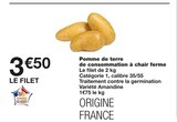 Pomme de terre de consommation à chair ferme dans le catalogue Monoprix