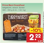 Snackfood Angebote von Prima Menü bei Netto Marken-Discount Hildesheim für 2,22 €