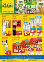 Aktueller Netto Marken-Discount Prospekt mit Bier, "DER ORT, AN DEM DU IMMER AUSGEZEICHNETE PREISE FINDEST.", Seite 1