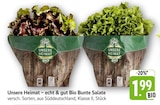 EDEKA Haßloch - echt & gut Bio Bunte Salate Angebot im Prospekt echt & gut Bio Bunte Salate bei EDEKA im Haßloch Prospekt für 1,99 €