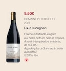 Monoprix Margaret - 2021 I.G.P. Cucugnan : offre du catalogue "" Promo 2021 I.G.P. Cucugnan à 9,50 € dans le catalogue Monoprix Margaret ""