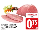 EDEKA Neunburg - Schweine-Schnitzel Angebot im Prospekt Schweine-Schnitzel bei EDEKA im Neunburg Prospekt für 0,75 €
