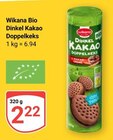 Dinkel Kakao Doppelkeks von Wikana für 2,22 € bei GLOBUS im Angebot Dinkel Kakao Doppelkeks von Wikana im aktuellen GLOBUS Prospekt