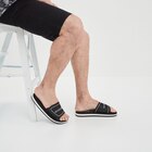 Mules à scratchs noir homme - WAMEA_BEACH en promo chez La Halle Mules à scratchs noir homme - WAMEA_BEACH dans le catalogue La Halle