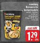 E center - Koreanische Instantnudeln Angebot im Prospekt Koreanische Instantnudeln bei E center im Prospekt "" für 1,29 €