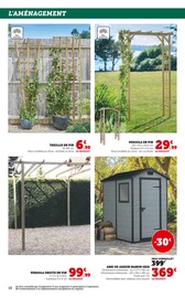 Pergola Angebote im Prospekt "Le jardin À PRIX BAS" von Super U auf Seite 16