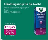 MediNait Erkältungssirup im aktuellen Prospekt bei mea - meine apotheke in Wendlingen